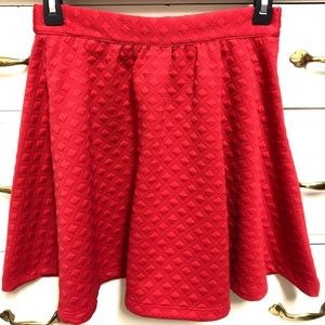 Red skirt, Alta, size small